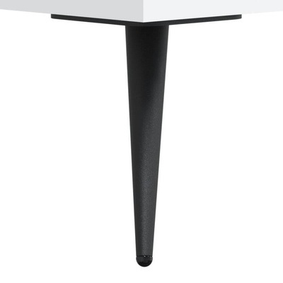 vidaXL Szafka pod TV, biała, 150x30x50 cm, materiał drewnopochodny