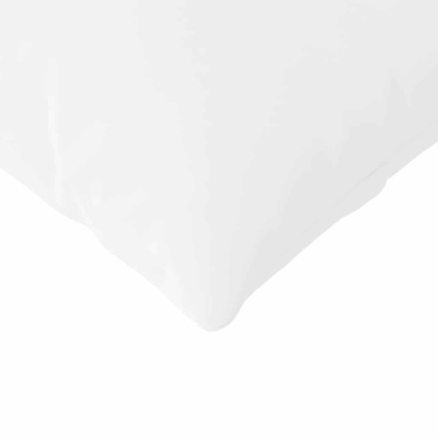 Poduszki na sofę 2 pcs Biały 200 x 40 cm tkanina