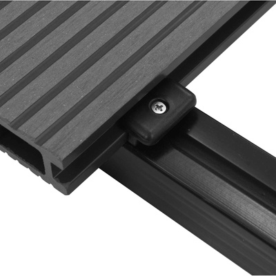 Deska Tarasowa 6 pcs Szary Kompozyt drewniano-plastikowy
