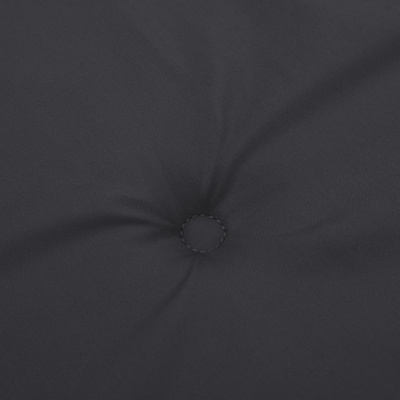 Poduszki na krzesła ogrodowe, 2 szt., czarne, 100x50x3 cm