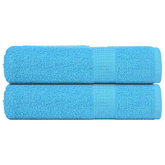 Ręczniki kąpielowe, FROGN, 2 szt., turkusowe, 70x140 cm, 360 g/m?