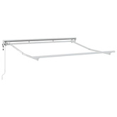 Rama markizy Z regulacją Biały 2,5 x 2 m Stal
