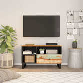 vidaXL Szafka pod TV, 80x33x46 cm, drewno i materiał drewnopochodny
