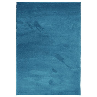 vidaXL Dywan OVIEDO z krótkim włosiem, turkusowy, 300x400 cm