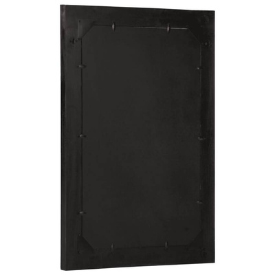 vidaXL Lustro łazienkowe, 50x70x2,5 cm, lite drewno mango i szkło