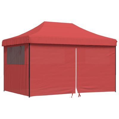 Namiot Imprezowy bordowy 292 x 440 x 315 cm Materiał Oxford