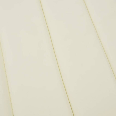 vidaXL Poduszka na leżak, kremowa, 200x60x3 cm, tkanina Oxford