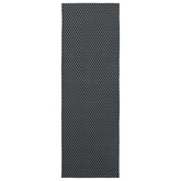 Chodnik dywanowy ORIZ 1150 gsm Czarny wzór siatkowy