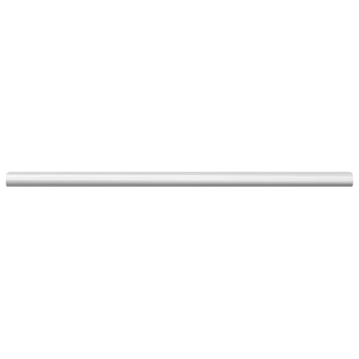 Drążek do szafy 12 pcs Srebrny 372 x 15 x 29 mm Stop Aluminium