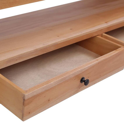 vidaXL Szafka pod TV, 120x30x40 cm, lite drewno mahoniowe