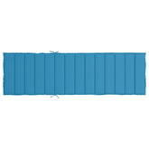 vidaXL Poduszka na leżak, niebieska, 200x60x3 cm, tkanina Oxford