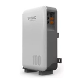 Magazyn Bank Energii V-TAC Powerbank Ścienny 5,12kWh 51,2V IP65 VT-48100-W2 5 Lat Gwarancji