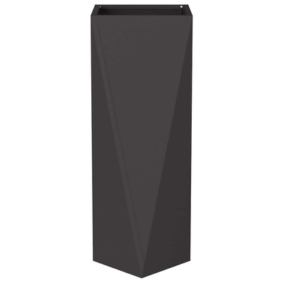 Donica Czarny 30 x 30 x 75 cm Stal