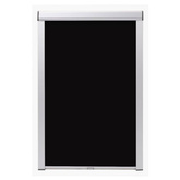 vidaXL Roleta zaciemniająca, czarna, MK06
