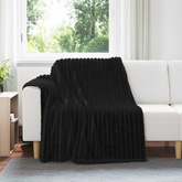 Koc Czarny 200 x 150 cm Polar