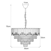 Żyrandol K-8177 z serii CAMERON