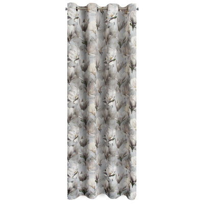 Zasłona Lari popielata 140x250