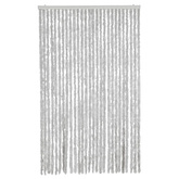 Zasłona przeciwko owadom, szara, 118x220 cm, szenil