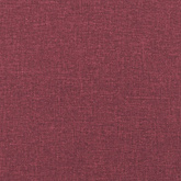 2-osobowa sofa z poduszkami, winna czerwień, 140 cm, tkanina