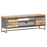 vidaXL Szafka pod TV, 120x30x40 cm, lite drewno mango