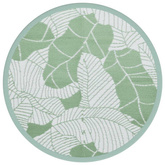 vidaXL Dywan na zewnątrz, zielony, Ø200 cm, PP