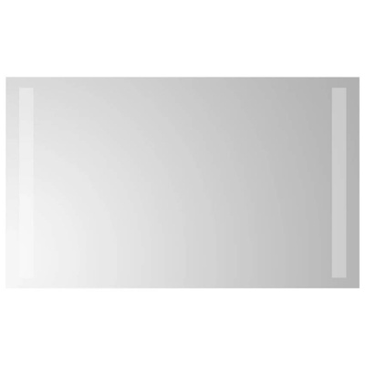 vidaXL Lustro łazienkowe z LED, 60x30 cm