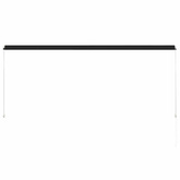 Markiza zwijana, 300 x 150 cm, antracytowa