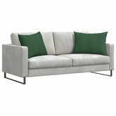 Poduszki na sofę 2 pcs Ciemna zieleń 70 x 50 cm