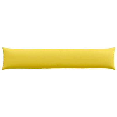 Poduszki na sofę 2 pcs Jasnożółty 200 x 40 cm tkanina