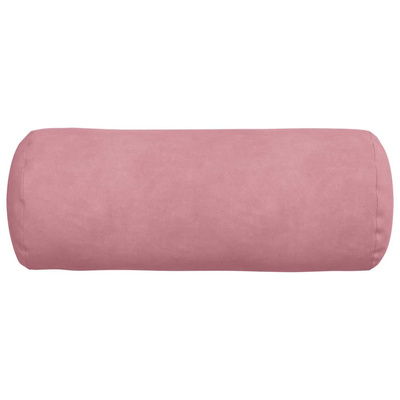 Poduszki Wałkowe 2 pcs Różowy ? 15 x 40 cm Tkanina sztruksowa
