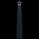 Lampki choinkowe, 320 LED, zimne białe światło, 375 cm