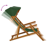 Fotel ogrodowy 2 pcs 3 Pozycja Lite Drewno Eukaliptusowe