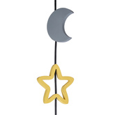Trio Ccc P Lampa Wisząca Czarny 3X20W E27 Iq Kids Biały+Złoty+Szary