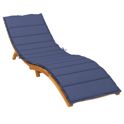 vidaXL Poduszka na leżak, granatowa, tkanina Oxford model standard