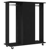 Garderoba Czarny dąb 102 x 38 x 110 cm Materiał drewnopochodny
