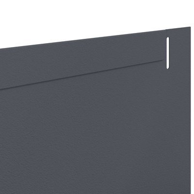 Krawężnik do trawnika 20 szt. 102 x 10 x 4 cm Stal antracytowy