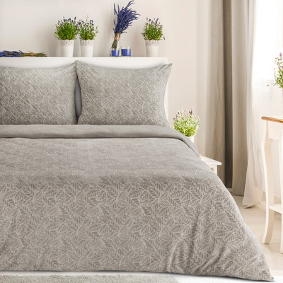 Pościel Flano beżowa 220x200