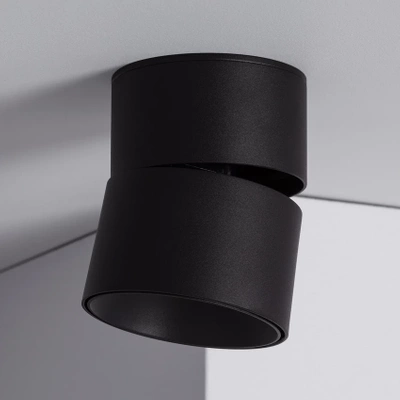 Lampa punktowa Czarna 15W Spot LED 4000-4500K Abruzzo Romeo