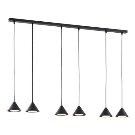 Lampa wisząca ELIT 6 BLACK