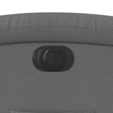 vidaXL Podnoszony fotel masujący, elektryczny, rozkładany, ciemnoszary