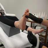 Podnóżek do pedicure Activ Podo czarny  131959
