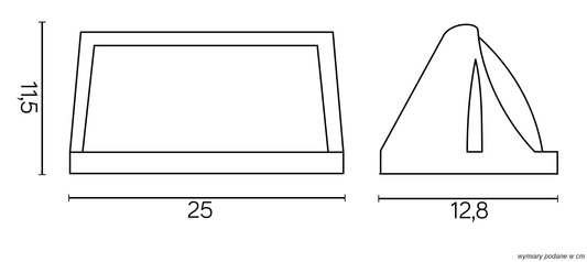 Lampa elewacyjna TO2008BL