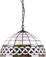 Lampa wisząca witraż K-P162208 z serii TIFANY KAJA