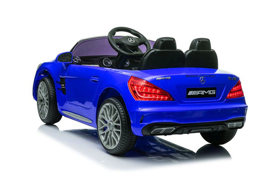 Auto Na Akumulatr Mercedes SL65 S Pilot LCD Niebieski Lakierowany