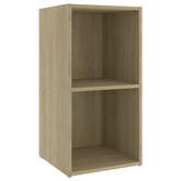 vidaXL Szafka pod TV, dąb sonoma, 72x35x36,5 cm