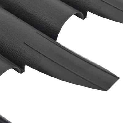 Obrzeża trawnikowe, 36 szt., antracytowe, 10 m, PP