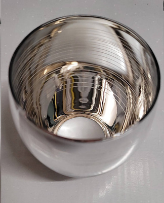 Klosz szklany lustrzany malowany E14 do lamp Milton 71-64202