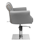 Hair System fotel fryzjerski BER 8541 szary  125411