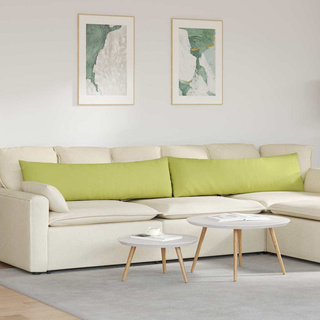 Poduszki na sofę 2 pcs Jasnozielony 145 x 40 cm tkanina