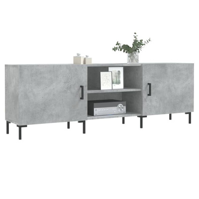 vidaXL Szafka pod TV, szarość betonu, 150x30x50 cm